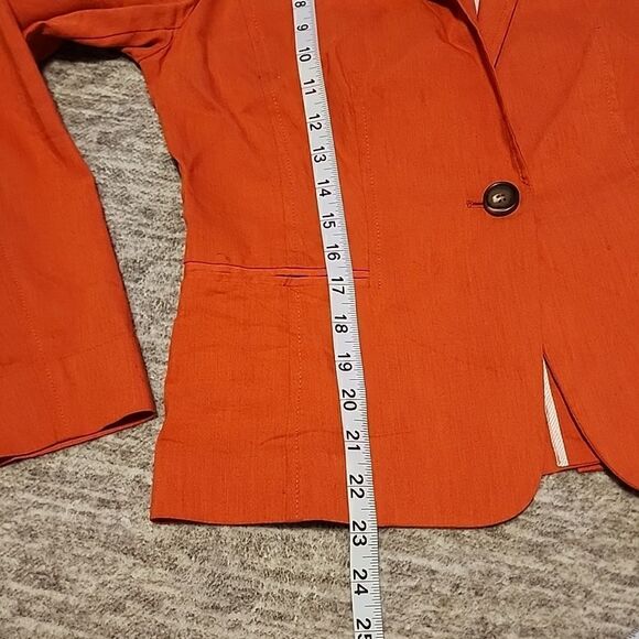 Halogen- linen blend jacket - Picture 4 of 5